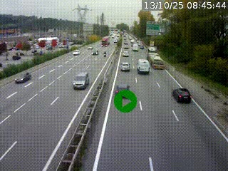 <h2>Caméra routière à hauteur des centres commerciaux et de la sortie 14 en direction d'Albertville</h2>