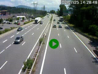 <h2>Caméra routière à hauteur des centres commerciaux et de la sortie 14 en direction d'Albertville</h2>