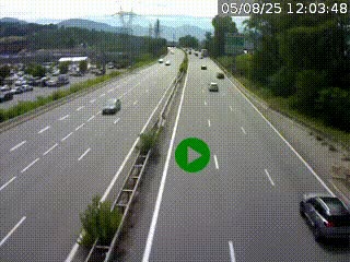 <h2>Caméra routière à hauteur des centres commerciaux et de la sortie 14 en direction d'Albertville</h2>