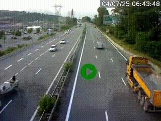 <h2>Caméra routière à hauteur des centres commerciaux et de la sortie 14 en direction d'Albertville</h2>