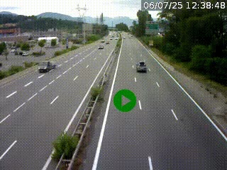 <h2>Caméra routière à hauteur des centres commerciaux et de la sortie 14 en direction d'Albertville</h2>