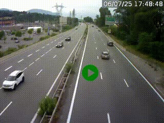 <h2>Caméra routière à hauteur des centres commerciaux et de la sortie 14 en direction d'Albertville</h2>