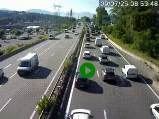 <h2>Caméra routière à hauteur des centres commerciaux et de la sortie 14 en direction d'Albertville</h2>