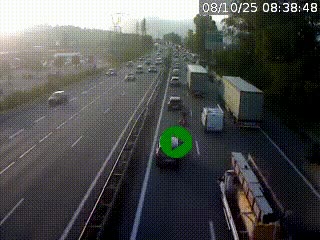 <h2>Caméra routière à hauteur des centres commerciaux et de la sortie 14 en direction d'Albertville</h2>