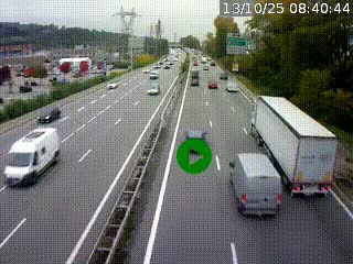 <h2>Caméra routière à hauteur des centres commerciaux et de la sortie 14 en direction d'Albertville</h2>