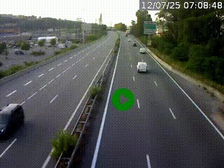 <h2>Caméra routière à hauteur des centres commerciaux et de la sortie 14 en direction d'Albertville</h2>