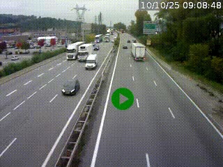 <h2>Caméra routière à hauteur des centres commerciaux et de la sortie 14 en direction d'Albertville</h2>