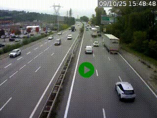 <h2>Caméra routière à hauteur des centres commerciaux et de la sortie 14 en direction d'Albertville</h2>