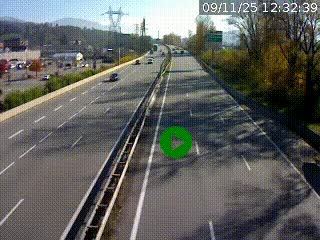 <h2>Caméra routière à hauteur des centres commerciaux et de la sortie 14 en direction d'Albertville</h2>