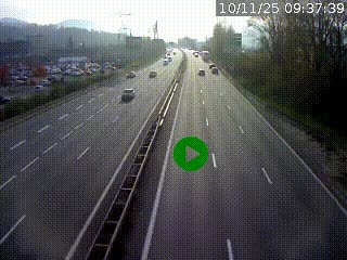 <h2>Caméra routière à hauteur des centres commerciaux et de la sortie 14 en direction d'Albertville</h2>