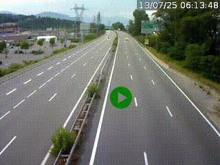<h2>Caméra routière à hauteur des centres commerciaux et de la sortie 14 en direction d'Albertville</h2>