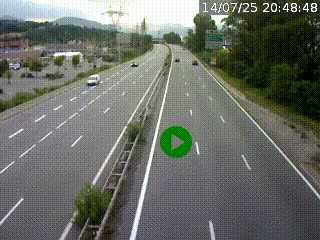 <h2>Caméra routière à hauteur des centres commerciaux et de la sortie 14 en direction d'Albertville</h2>