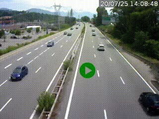 <h2>Caméra routière à hauteur des centres commerciaux et de la sortie 14 en direction d'Albertville</h2>