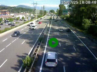<h2>Caméra routière à hauteur des centres commerciaux et de la sortie 14 en direction d'Albertville</h2>