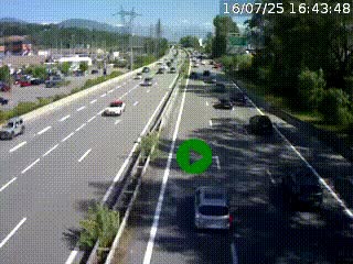 <h2>Caméra routière à hauteur des centres commerciaux et de la sortie 14 en direction d'Albertville</h2>