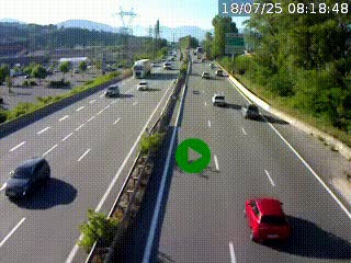 <h2>Caméra routière à hauteur des centres commerciaux et de la sortie 14 en direction d'Albertville</h2>