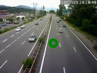 <h2>Caméra routière à hauteur des centres commerciaux et de la sortie 14 en direction d'Albertville</h2>