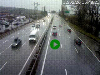 <h2>Caméra routière à hauteur des centres commerciaux et de la sortie 14 en direction d'Albertville</h2>