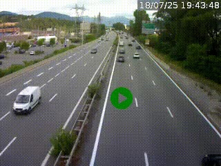 <h2>Caméra routière à hauteur des centres commerciaux et de la sortie 14 en direction d'Albertville</h2>