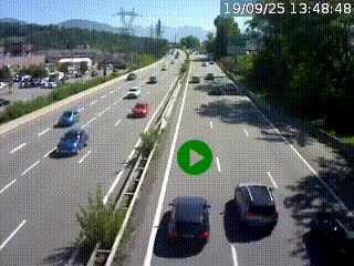 <h2>Caméra routière à hauteur des centres commerciaux et de la sortie 14 en direction d'Albertville</h2>