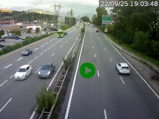 <h2>Caméra routière à hauteur des centres commerciaux et de la sortie 14 en direction d'Albertville</h2>