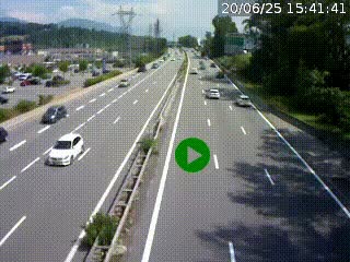 <h2>Caméra routière à hauteur des centres commerciaux et de la sortie 14 en direction d'Albertville</h2>