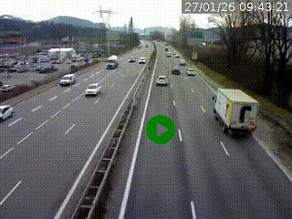 <h2>Caméra routière à hauteur des centres commerciaux et de la sortie 14 en direction d'Albertville</h2>