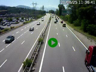 <h2>Caméra routière à hauteur des centres commerciaux et de la sortie 14 en direction d'Albertville</h2>