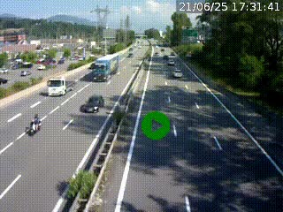 <h2>Caméra routière à hauteur des centres commerciaux et de la sortie 14 en direction d'Albertville</h2>