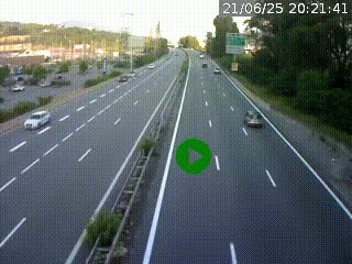 <h2>Caméra routière à hauteur des centres commerciaux et de la sortie 14 en direction d'Albertville</h2>