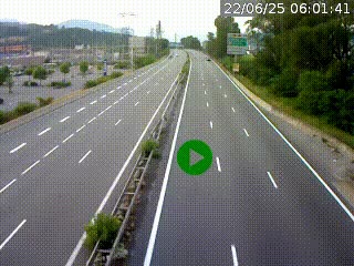 <h2>Caméra routière à hauteur des centres commerciaux et de la sortie 14 en direction d'Albertville</h2>