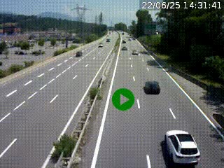 <h2>Caméra routière à hauteur des centres commerciaux et de la sortie 14 en direction d'Albertville</h2>
