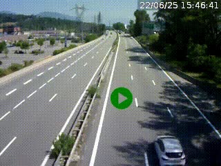 <h2>Caméra routière à hauteur des centres commerciaux et de la sortie 14 en direction d'Albertville</h2>