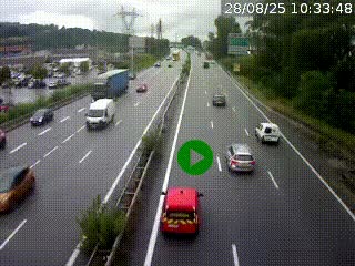 <h2>Caméra routière à hauteur des centres commerciaux et de la sortie 14 en direction d'Albertville</h2>