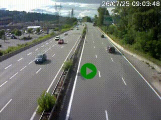 <h2>Caméra routière à hauteur des centres commerciaux et de la sortie 14 en direction d'Albertville</h2>