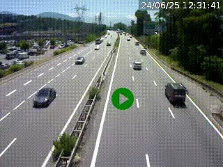 <h2>Caméra routière à hauteur des centres commerciaux et de la sortie 14 en direction d'Albertville</h2>