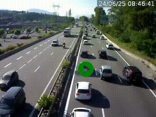 <h2>Caméra routière à hauteur des centres commerciaux et de la sortie 14 en direction d'Albertville</h2>