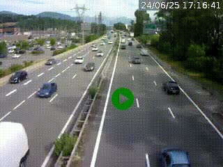 <h2>Caméra routière à hauteur des centres commerciaux et de la sortie 14 en direction d'Albertville</h2>
