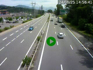 <h2>Caméra routière à hauteur des centres commerciaux et de la sortie 14 en direction d'Albertville</h2>