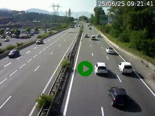 <h2>Caméra routière à hauteur des centres commerciaux et de la sortie 14 en direction d'Albertville</h2>