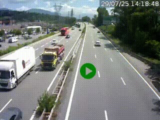 <h2>Caméra routière à hauteur des centres commerciaux et de la sortie 14 en direction d'Albertville</h2>