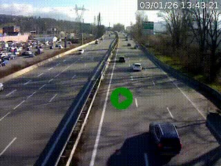 <h2>Caméra routière à hauteur des centres commerciaux et de la sortie 14 en direction d'Albertville</h2>