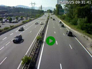 <h2>Caméra routière à hauteur des centres commerciaux et de la sortie 14 en direction d'Albertville</h2>