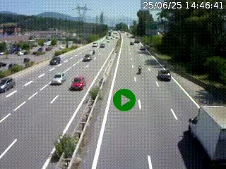 <h2>Caméra routière à hauteur des centres commerciaux et de la sortie 14 en direction d'Albertville</h2>