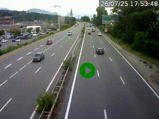<h2>Caméra routière à hauteur des centres commerciaux et de la sortie 14 en direction d'Albertville</h2>