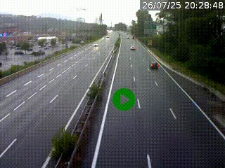 <h2>Caméra routière à hauteur des centres commerciaux et de la sortie 14 en direction d'Albertville</h2>
