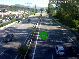 <h2>Caméra routière à hauteur des centres commerciaux et de la sortie 14 en direction d'Albertville</h2>