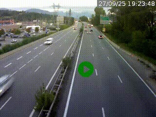 <h2>Caméra routière à hauteur des centres commerciaux et de la sortie 14 en direction d'Albertville</h2>