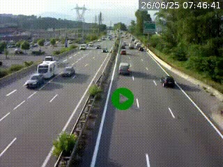 <h2>Caméra routière à hauteur des centres commerciaux et de la sortie 14 en direction d'Albertville</h2>