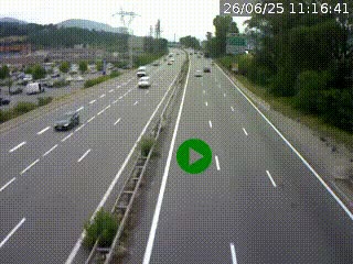 <h2>Caméra routière à hauteur des centres commerciaux et de la sortie 14 en direction d'Albertville</h2>
